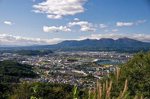 Hiking trail near Mount Akagi