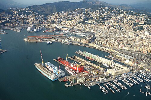 Port of Genoa, Italy