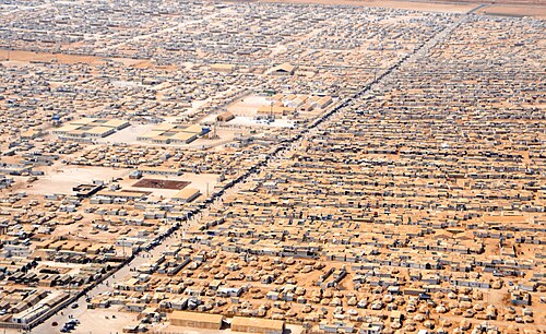 Zaatari Refugee Camp, Jordan
