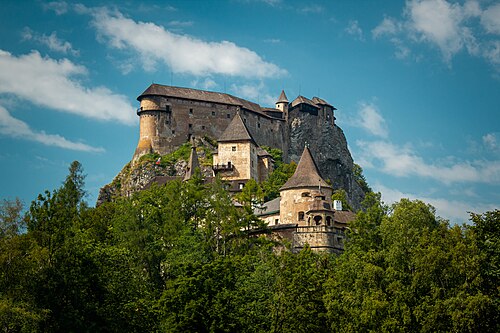 Path to Orava Castle