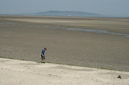 View of Poolbeg Lighthouse from Strand
