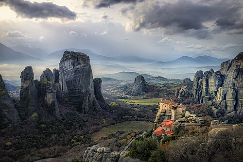 Ancient Paths of the Meteora Giant Rocks