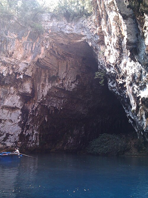 Melissani Cave