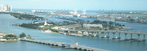 MacArthur Causeway Bridge