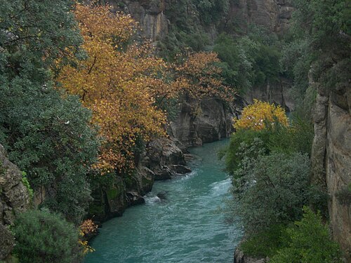 Koprulu Canyon River