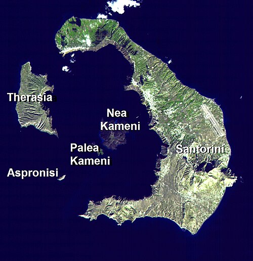 Volcano Of Santorini