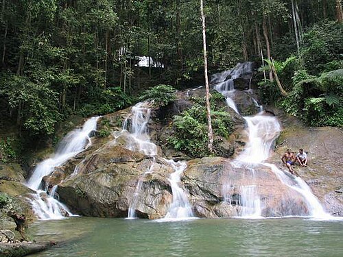 The Kanching Falls
