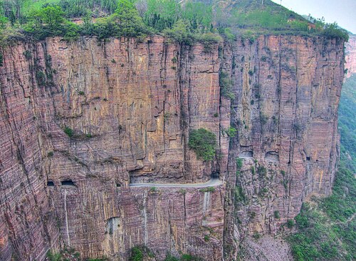 Guoliang Village and Guoliang Tunnel Road
