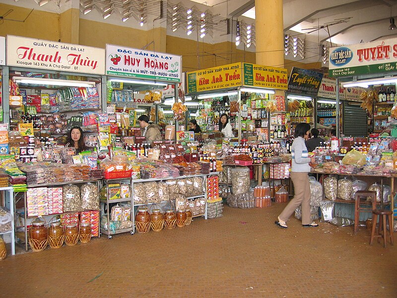 Đà Lạt market