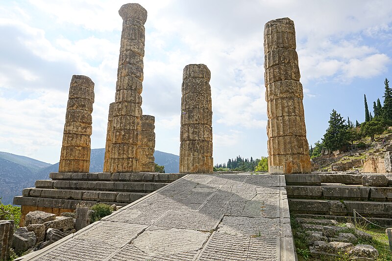 Temple of Apollo in Delphi