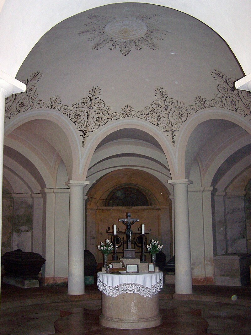 Roman Catholic church and Esterházy Mausoleum in Nagyganna, Ganna