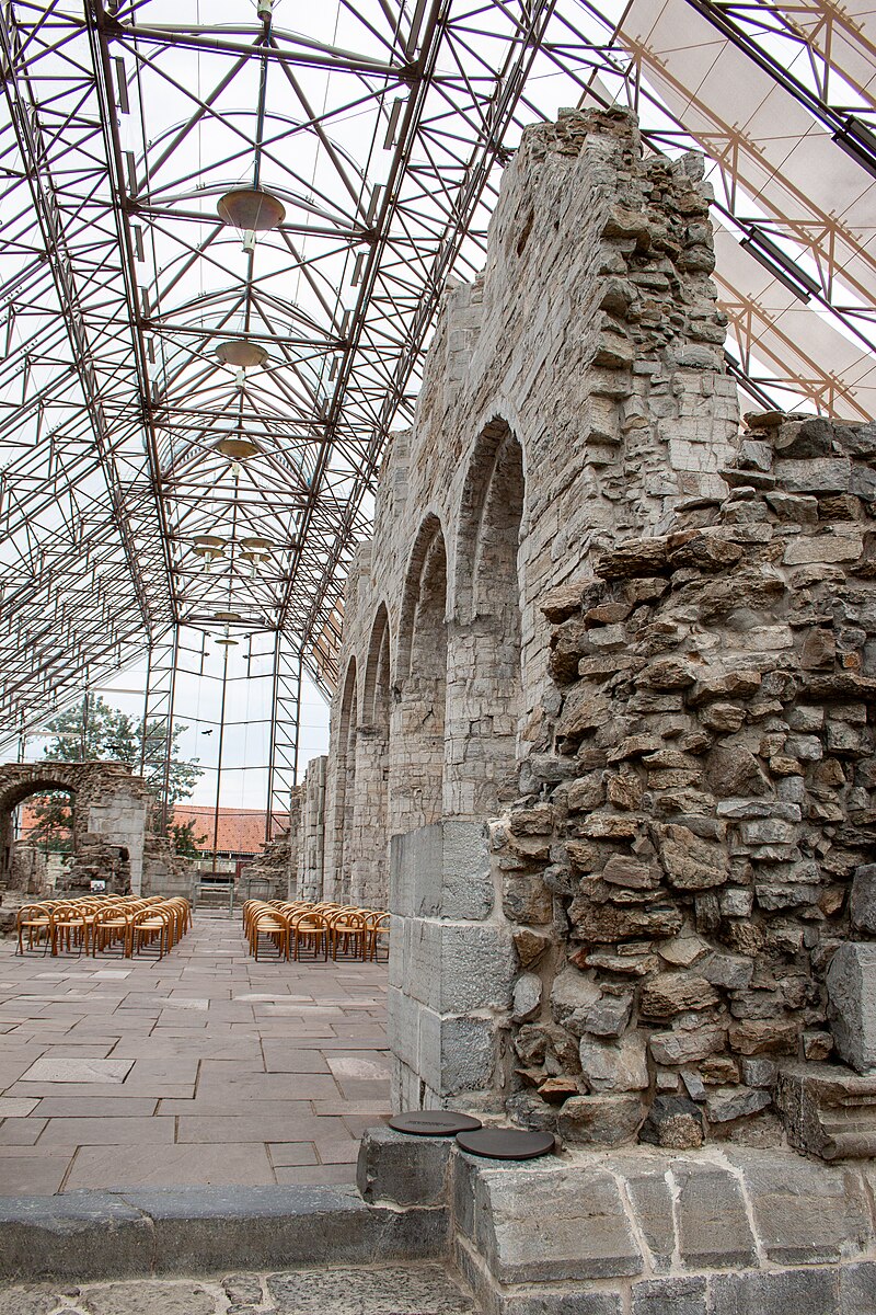 Cathedral Ruins in Hamar