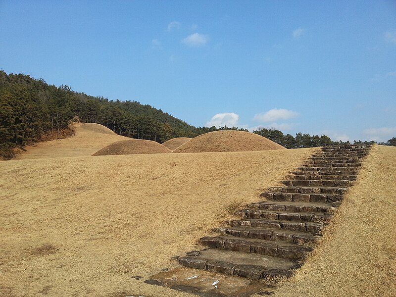 Royal tombs in Neungsan-ri