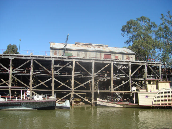 Echuca wharf