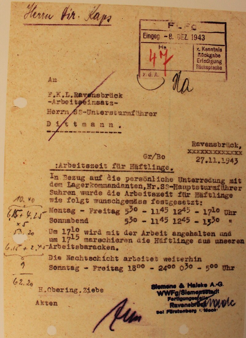 Ravensbrück concentration camp