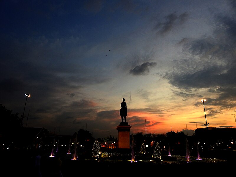 Equestrian statue of King Rama V. at Royal Plaza (Dusit Palace)