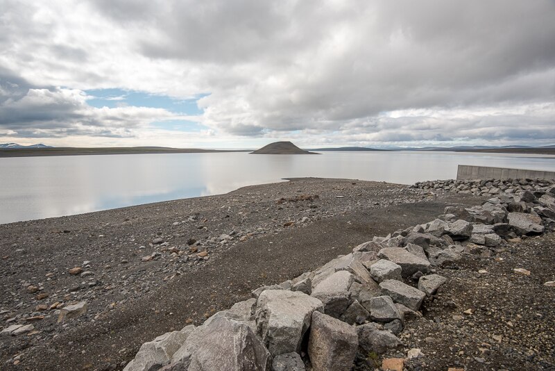 Hálslón reservoir