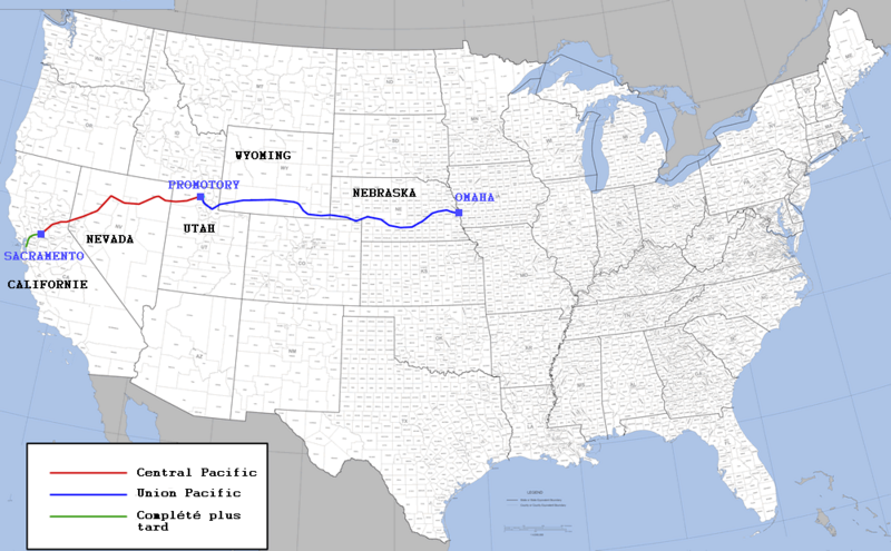 First Transcontinental Railroad