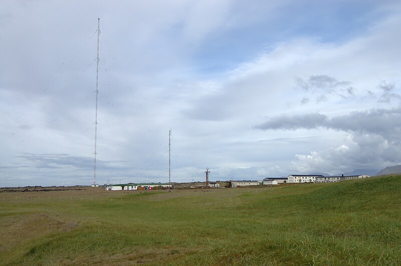 Longwave radio mast Hellissandur