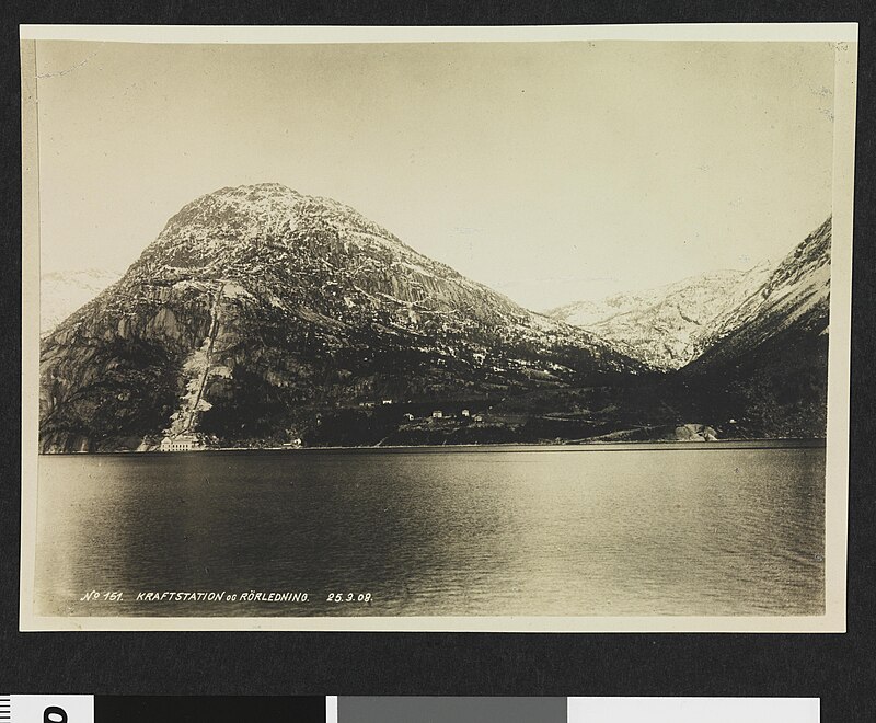 Tyssedal Hydroelectric Power Station