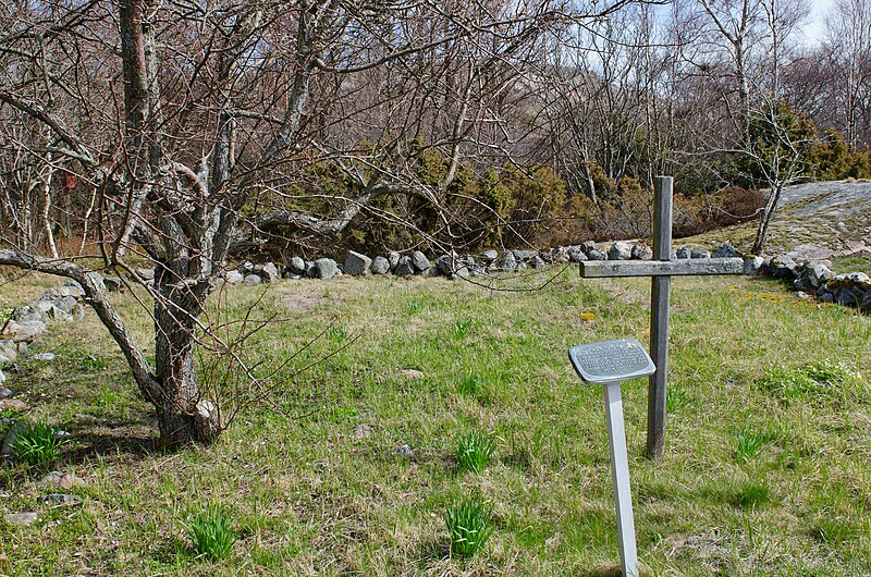 Plague cemetery at Öja island (Landsort)