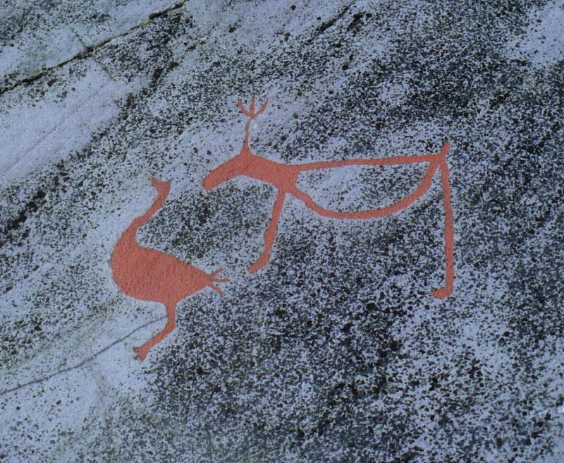 Rock carvings at Alta
