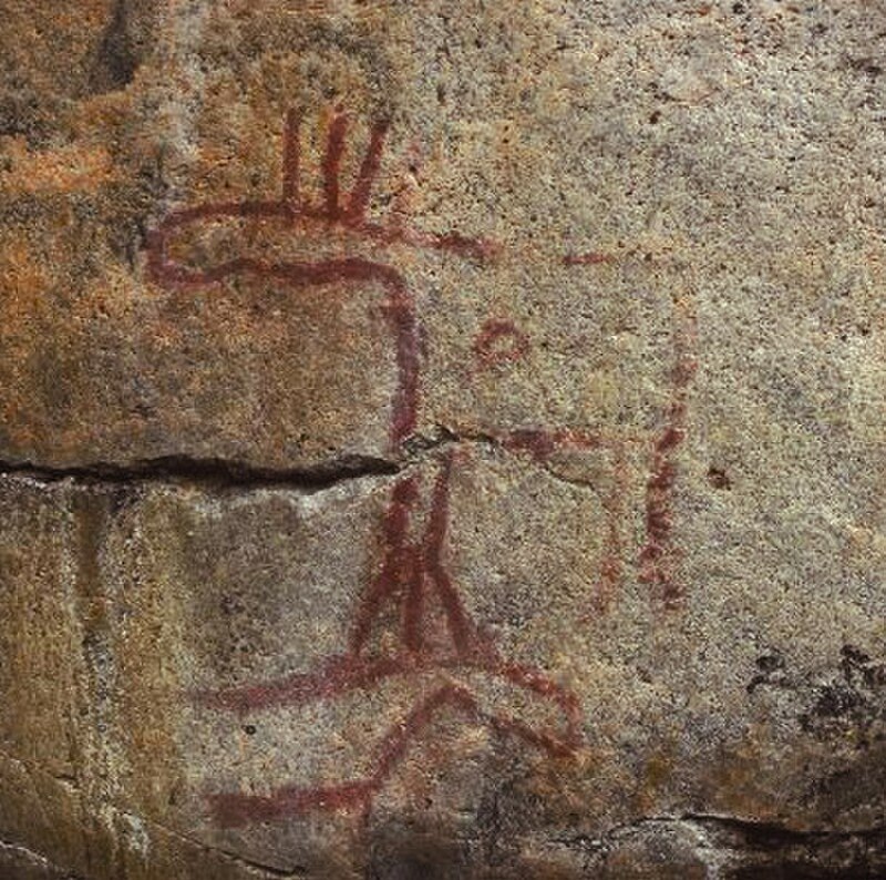 Astuvansalmi rock paintings