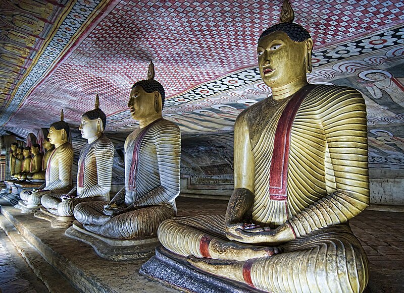 Dambulla cave temple