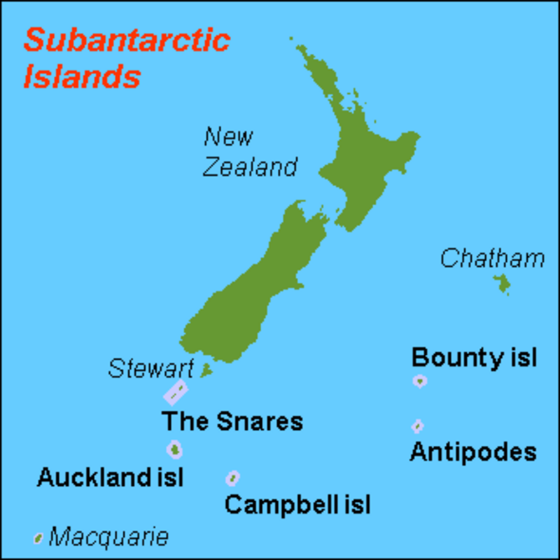 New Zealand Subantarctic Islands