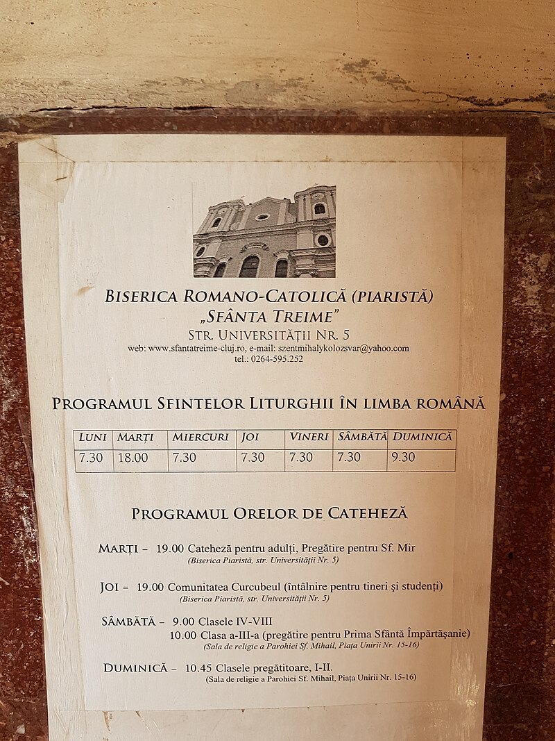 Piarist Church, Cluj