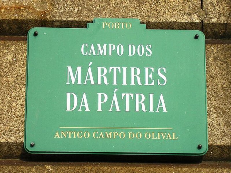 Mártires da Pátria square
