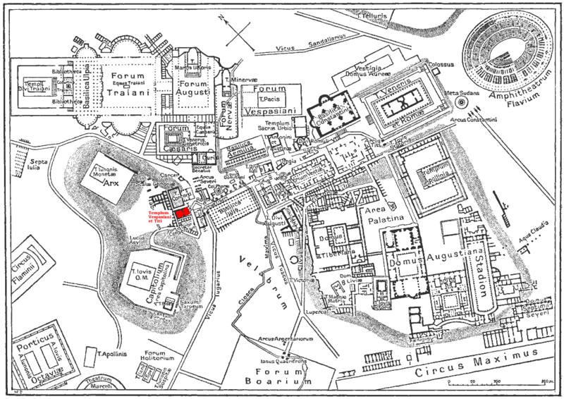 Temple of Vespasian and Titus