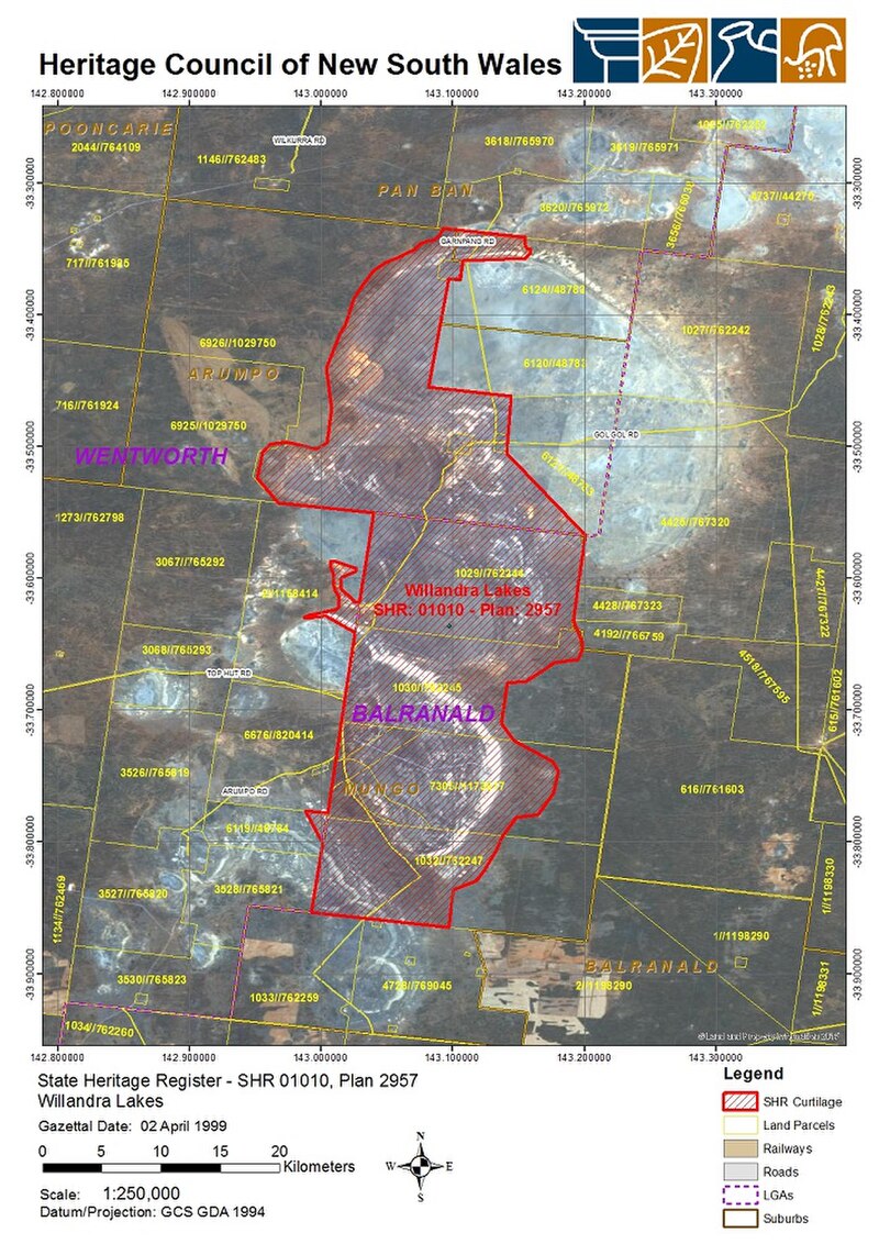 Willandra Lakes Region