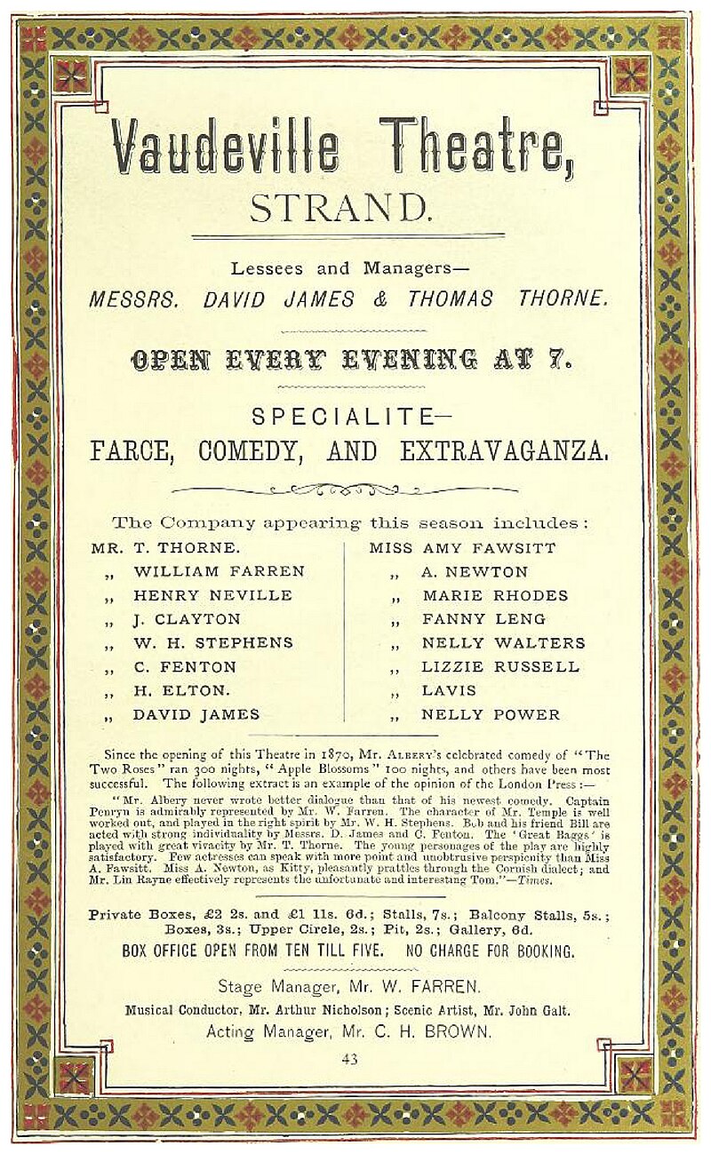 Vaudeville Theatre
