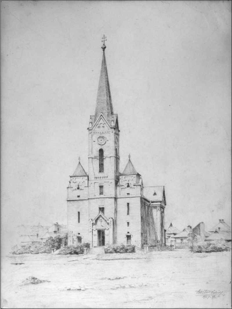 Greek Catholic Cathedral in Búza Square