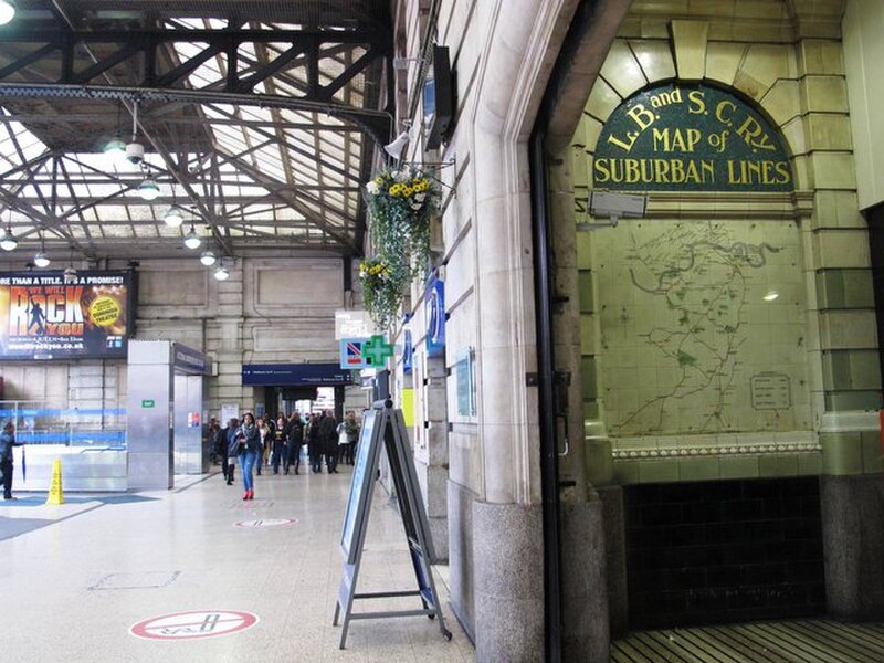 London Victoria station